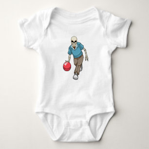 Body Squelette au Bowling avec Bowling ball