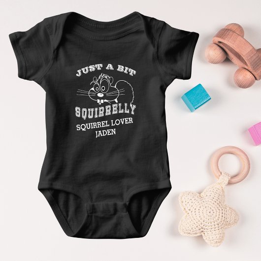 Body Squirrel Love Squirrelly White Art Ajouter un nom