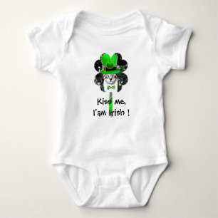 BODY ST PATRICK'S DAY CHAT AVEC CLOVER VERT