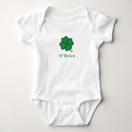 Body St. Patrick's Day | Custom Name Clover Design (Devant)