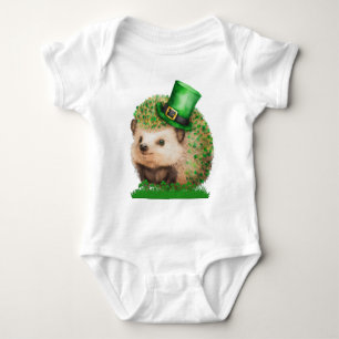 Body St. Patrick's Day Toddler Girls White Bodysuit
