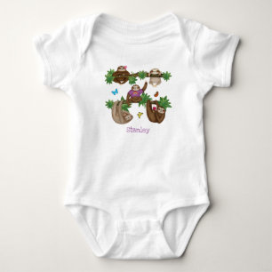 Body Stanley Sloth personnalisées maillot de bain pourp