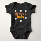Body STEVIE Retro 70's Mustard Daisy Baby Super Baby B (Devant)