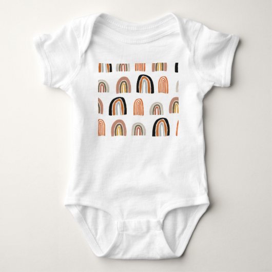 Body Style simple Pastel Rainbow pour enfants (Devant)