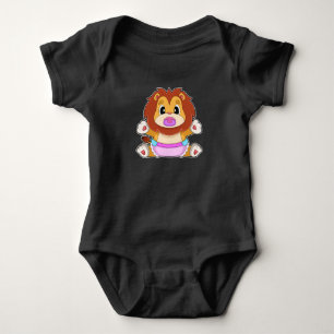 Body Sucette bébé lion