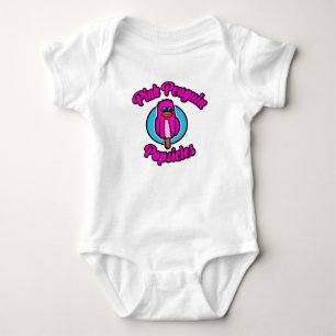 Body Sucette glacée Pingouin Rose