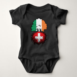 Body Suisse Irlande irlandaise Suisse drapeau des racin