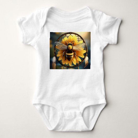 Body Sunflower Bee Dreamcatcher, (Devant)