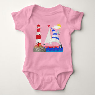Body Sunny Sailing Ocean Adventure Voilier Phare