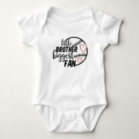 Super baseball petit frère plus grand fan