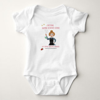 Body Super Science Baby Bodysuit - Marie Curie