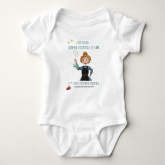 Body Super Science Baby Bodysuit - Marie Curie