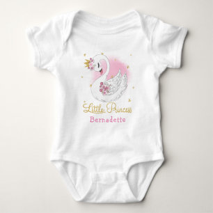 Body Swan Princess 1er Anniversaire Bébé Bodysuit