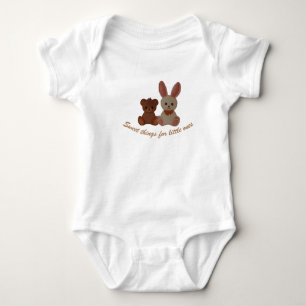 Body Sweatshirt Bébé Animaux Mignons