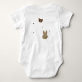Body Sweatshirt Bébé Animaux Mignons (Dos)