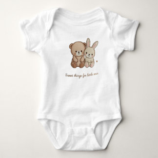 Body Sweatshirt Bébé Animaux Mignons