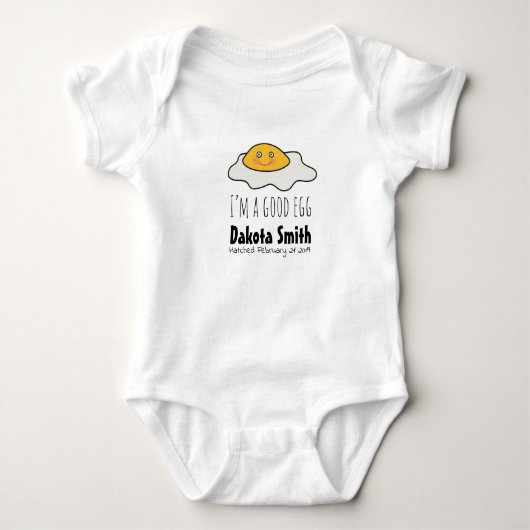 Body Sweet Baby Good Egg Bodysuit (Devant)