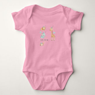 Body  Sweet Dreams Safari Baby Bodysuit | Personalized 