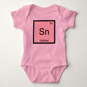 Body Sydnee Nom Chimie Élément Tableau Périodique