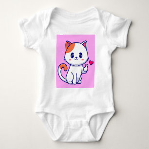 Body Symbole de chat mignon en amour main-57577