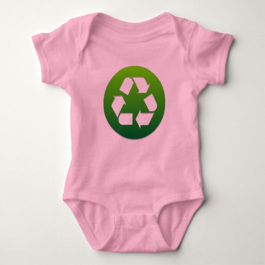 Body Symbole de recyclage vert (Devant)