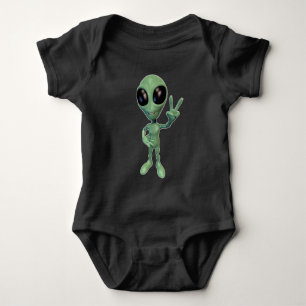 Body SYMBOLE VERT Alien Peace V
