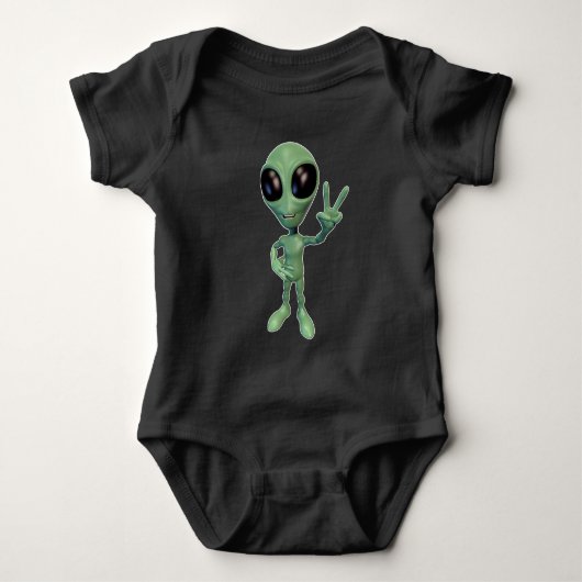 Body SYMBOLE VERT Alien Peace V (Devant)