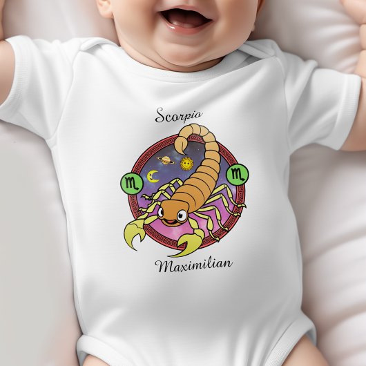 Body SYMBOLE Zodiaque Scorpio Astrologie Dessin Horosco