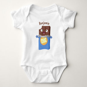 Body Sympa chocolat chocolat bonbon bar personnage de d