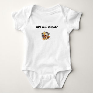 Body T-shirt 100% mignonne, 0% dormant