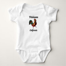 T-Shirt Baby Bodysuit Petaluma California Rooster