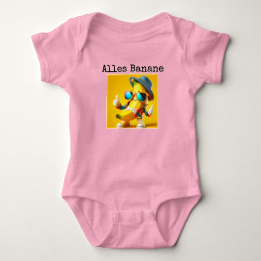 Body T-shirt banane (Devant)