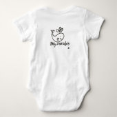Body T-shirt Basic White B3lly (Dos)