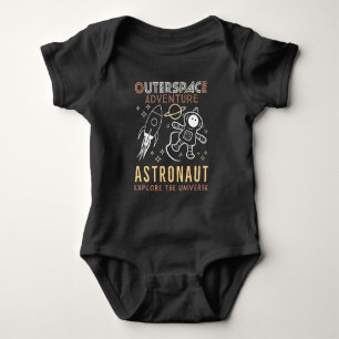 Body T-shirt bébé astronaute
