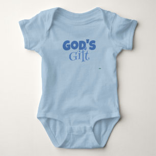 Body T-shirt bébé 'Cadeau de Dieu' HAMbyWG