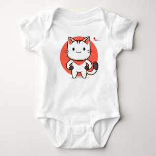 Body T-shirt bébé canard volant adorable Animal pour