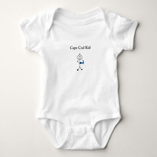 Body T-shirt bébé Cape Cod avec Snaps (Devant)
