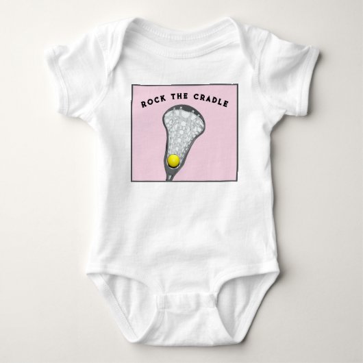 Body T-shirt bébé de crosse (Devant)