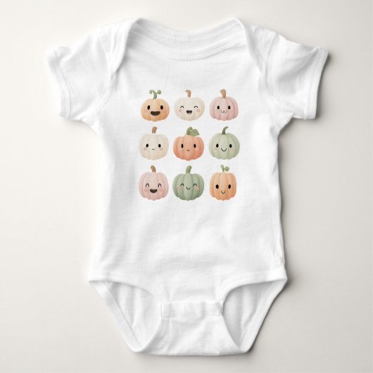 Body T-shirt bébé d'Halloween (Devant)