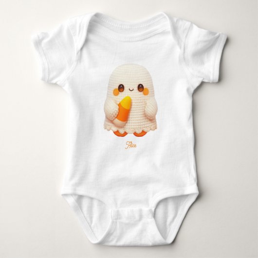 Body T-shirt bébé d'Halloween (Devant)