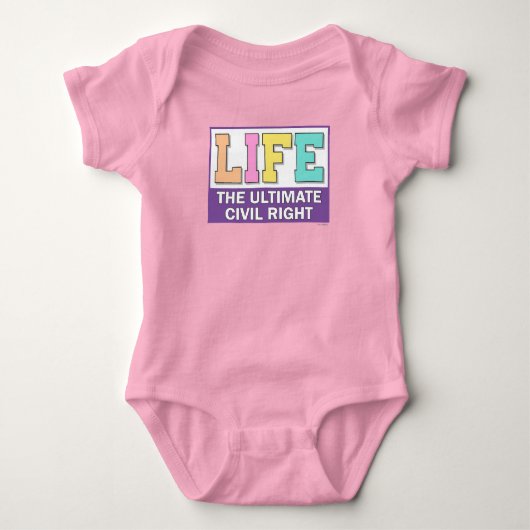 Body T-shirt bébé ou body. (Devant)