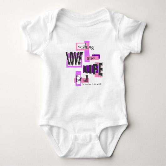 Body T-shirt bébé ou combinaison. (Devant)