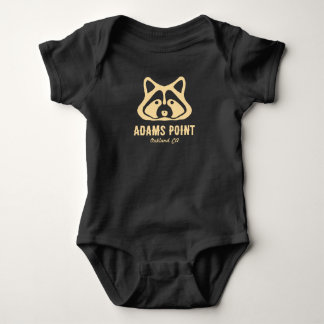 Body T-Shirt Bébé Raton laveur Adams Point