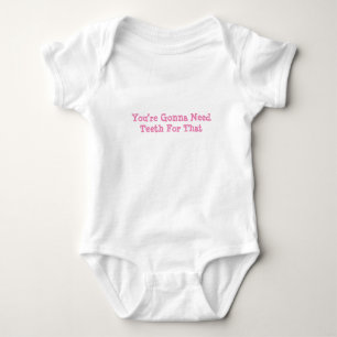 Body T-shirt bébé, une pièce