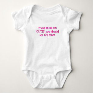 Body T-shirt bodysuit bébé