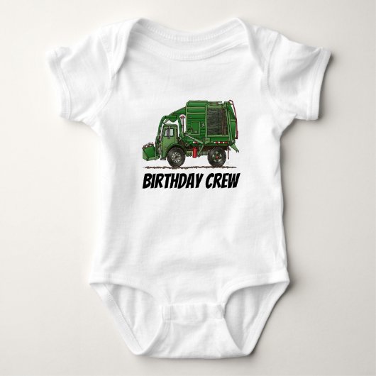 Body T-shirt camion à ordures (Devant)