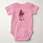 Body T-shirt chameau (Dos)