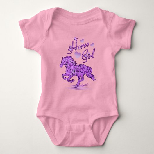 Body T-shirt cheval (Devant)