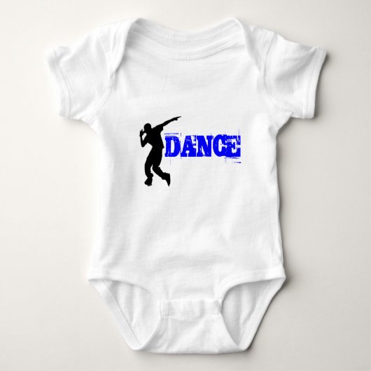 Body T-shirt corps de danse pour bébé (Devant)