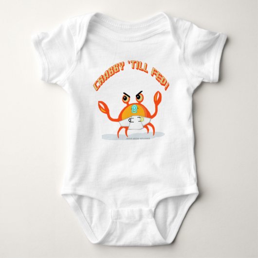 Body T-shirt Crabe bébé (Devant)